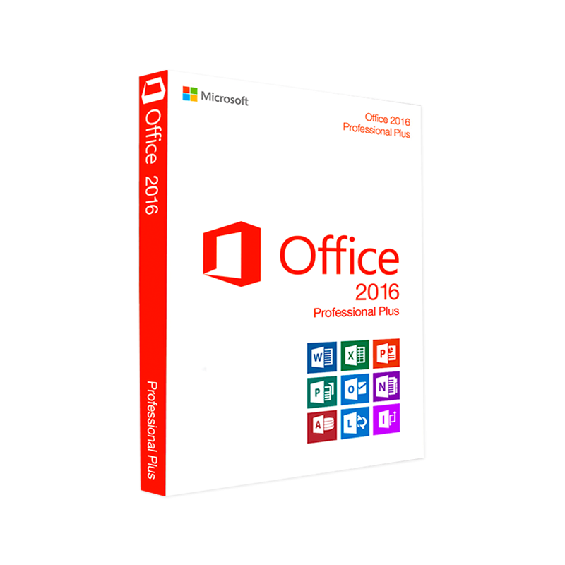 Microsoft Office 2016 Professional Plus 32/64 bits - Chave do produto
